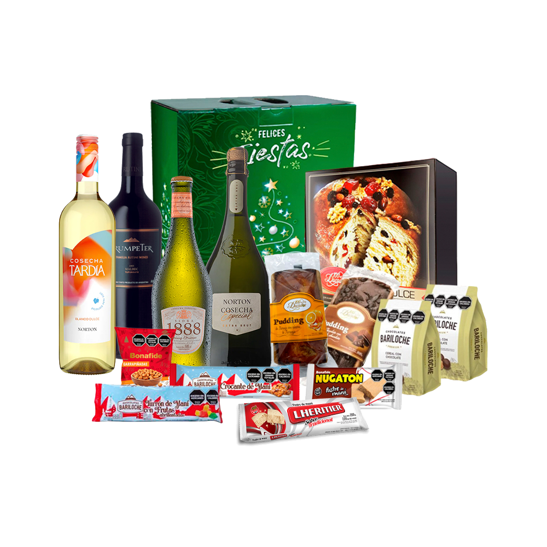 Caja navideña corporativa Deluxe de Insu-Com