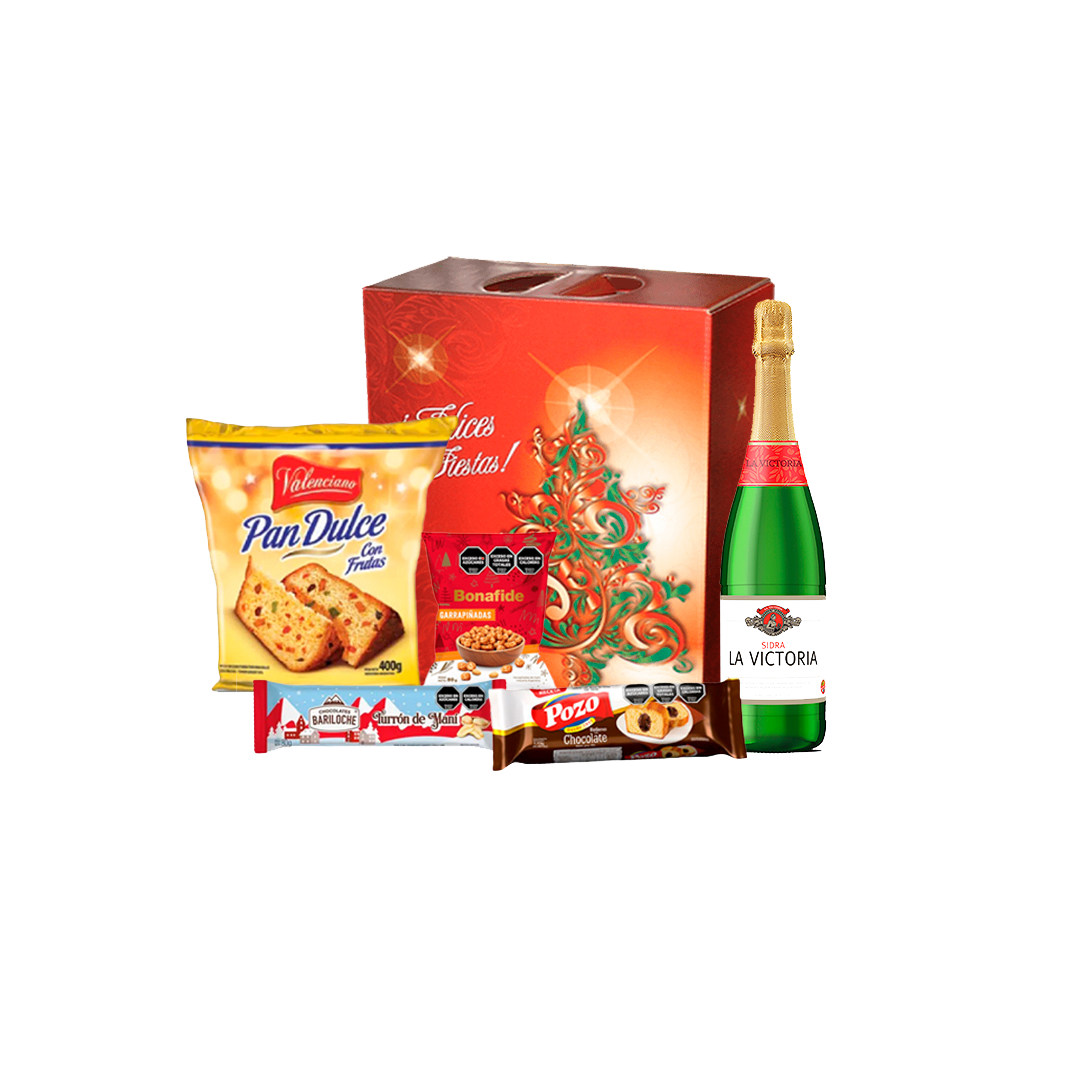 Caja navideña corporativa Eco de Insu-Com