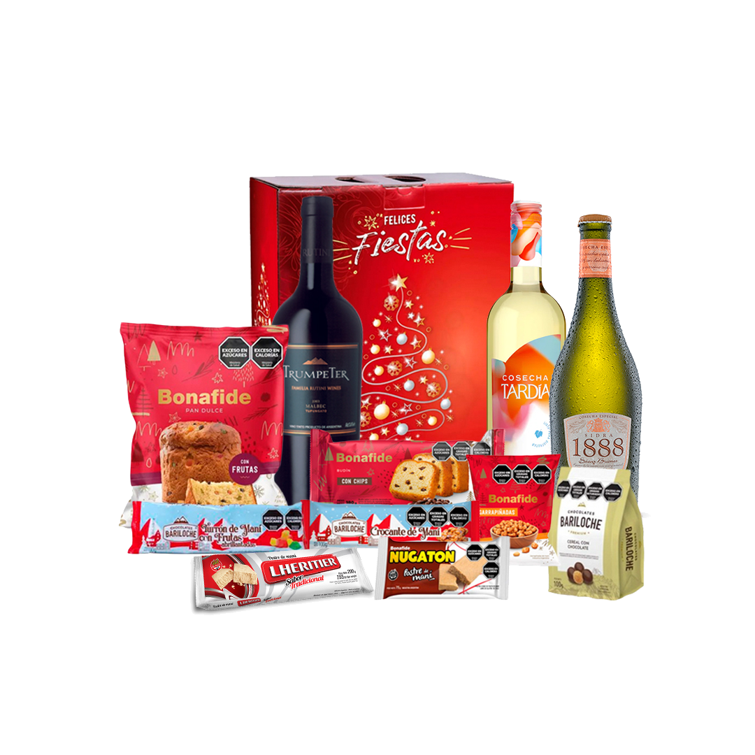 Caja navideña corporativa Premium de Insu-Com